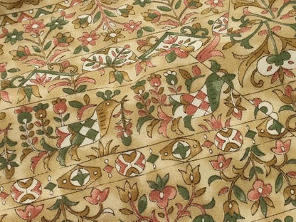 平和屋着物＃羽織　花鳥文　正絹　逸品　CABJ5554in
