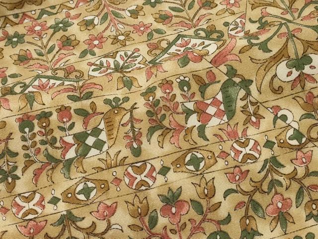平和屋着物＃羽織　花鳥文　正絹　逸品　CABJ5554in