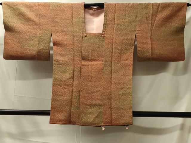 平和屋着物＃道行コート　霞文　暈し染め　正絹　逸品　CABJ5558in