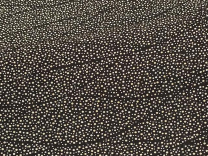 平和屋着物＃羽織　芝文　大小あられ　黒地　正絹　逸品　未使用　CABJ5580in