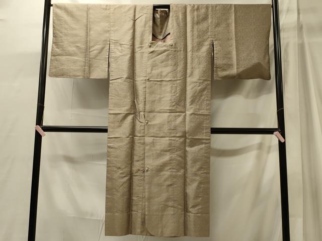 平和屋着物＃道行コート　作家物　紹巴　風通織　上代裂　反端付き　正絹　逸品　CABJ5584in