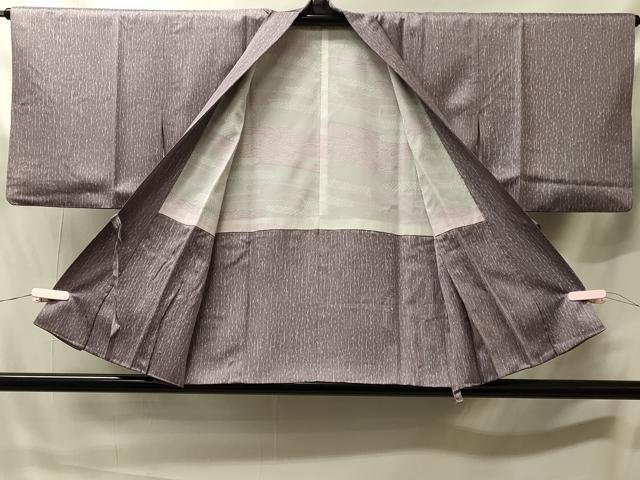 平和屋着物＃道中着　霞文　正絹　逸品　CABJ5589in