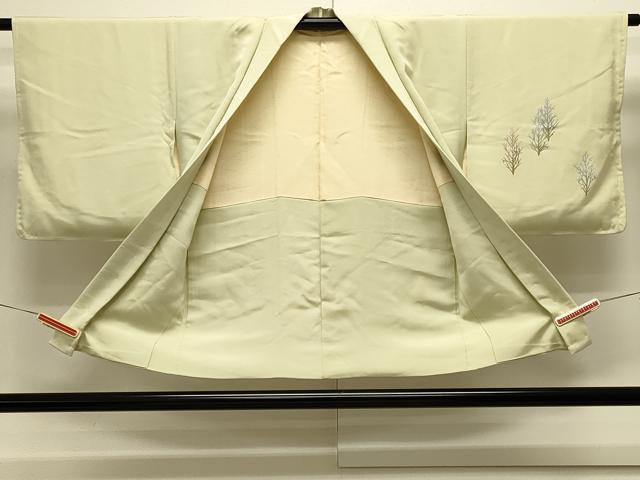 平和屋着物＃羽織　総刺繍　樹林文　正絹　逸品　CABJ5595in