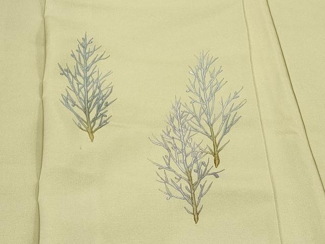平和屋着物＃羽織　総刺繍　樹林文　正絹　逸品　CABJ5595in