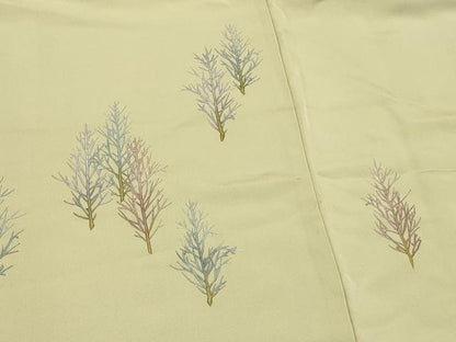平和屋着物＃羽織　総刺繍　樹林文　正絹　逸品　CABJ5595in