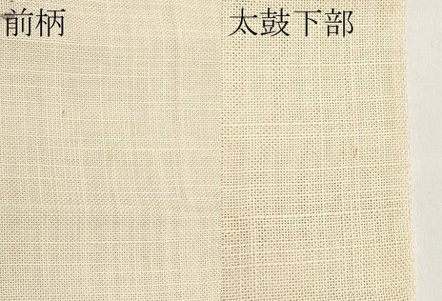 平和屋着物＊夏物　八寸名古屋帯　草花文　CABJ5606tx