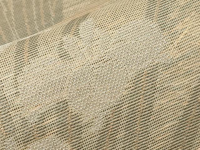 平和屋着物＊夏物　全通柄　本袋帯　杜若　銀糸　正絹　逸品　CABJ5631tx