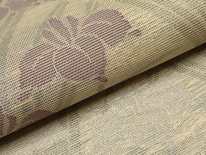 平和屋着物＊夏物　全通柄　本袋帯　杜若　銀糸　正絹　逸品　CABJ5631tx