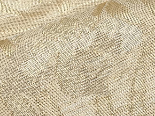 平和屋着物＊夏物　六通柄袋帯　杜若　金銀糸　正絹　逸品　未使用　CABJ5636tx