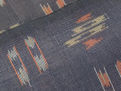 平和屋着物＊夏物　八寸名古屋帯　抽象文　正絹　逸品　CABJ5662tx