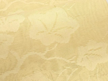 平和屋着物＊夏物　八寸名古屋帯　枝楓文　蜂蜜色　正絹　逸品　未使用　CABJ5672tx