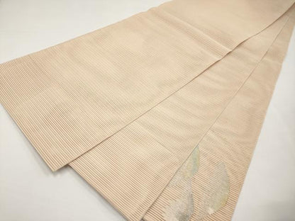 平和屋着物＊夏物　太鼓柄袋帯　絽綴れ　遠山文　金銀糸　正絹　逸品　CABJ5683tx