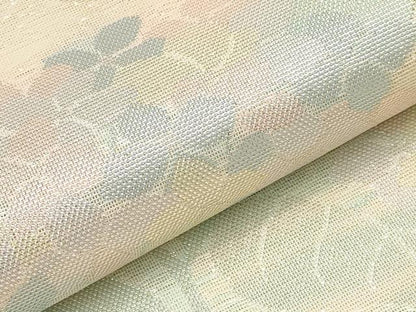 平和屋着物＊夏物　六通柄　本袋帯　紫陽花　銀糸　正絹　逸品　CABJ5697tx