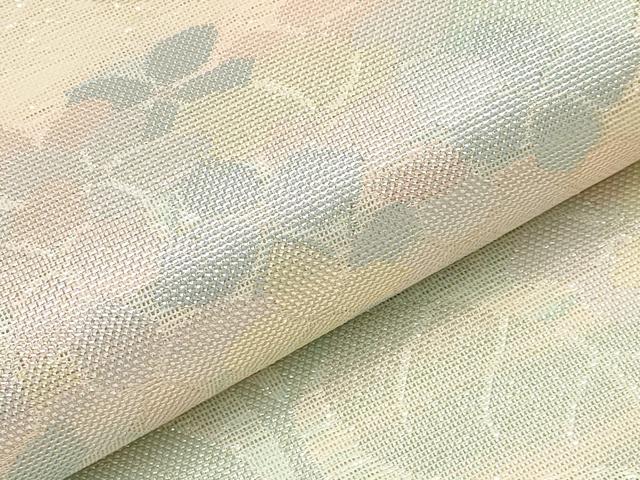 平和屋着物＊夏物　六通柄　本袋帯　紫陽花　銀糸　正絹　逸品　CABJ5697tx