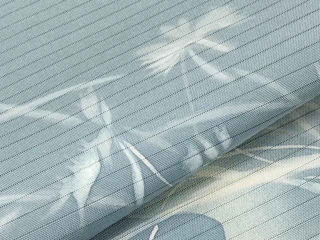 平和屋着物＊夏物　絽塩瀬　九寸名古屋帯　ろうけつ染　サギソウ　正絹　逸品　CABJ5713tx