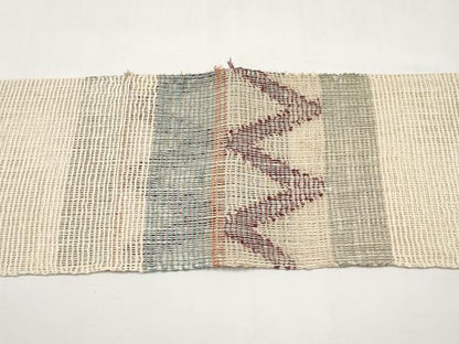平和屋着物＊夏物　八寸名古屋帯　横段文　正絹　逸品　CABJ5744tx