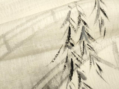平和屋着物＊夏物　九寸名古屋帯　作家物　手描き　渡り橋文　正絹　逸品　CABJ5754tx