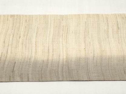 平和屋着物＊夏物　九寸名古屋帯　間道　さが美扱い　麻　逸品　CABJ5764tx