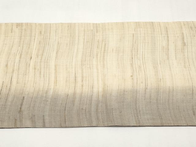 平和屋着物＊夏物　九寸名古屋帯　間道　さが美扱い　麻　逸品　CABJ5764tx