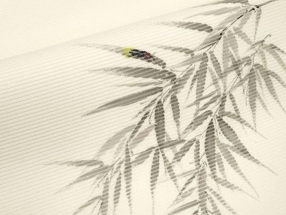 平和屋着物＊夏物　九寸名古屋帯　作家物　手描き　ホタル　正絹　逸品　未使用　CABJ5766tx