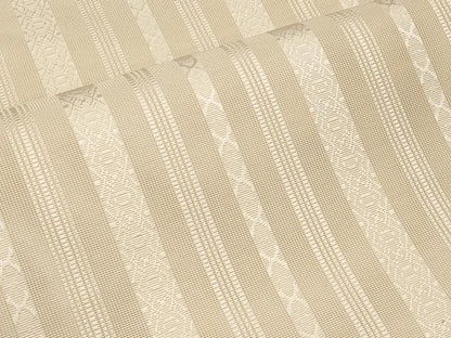 平和屋着物＊夏物　本場筑前博多織　八寸名古屋帯　紗献上　丁子色　正絹　逸品　CABJ5775tx