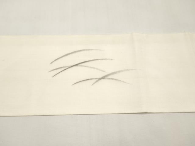 平和屋着物＊夏物　九寸名古屋帯　作家物　手描き　夏虫　正絹　逸品　CABJ5778tx