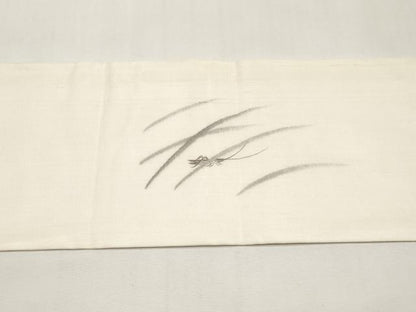 平和屋着物＊夏物　九寸名古屋帯　作家物　手描き　夏虫　正絹　逸品　CABJ5778tx