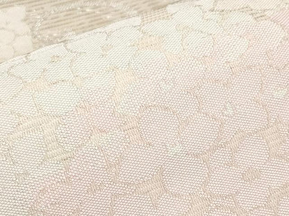 平和屋着物＊夏物　六通柄袋帯　紫陽花　銀糸　正絹　逸品　未使用　CABJ5803tx