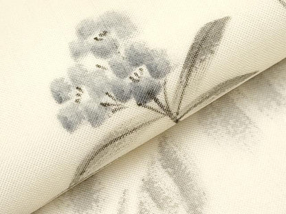 平和屋着物＊夏物　九寸名古屋帯　作家物　手描き　草花文　正絹　逸品　未使用　CABJ5837tx