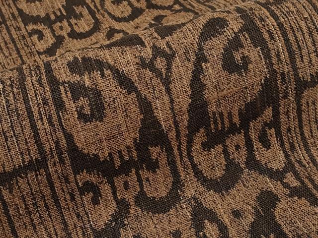 平和屋着物＊夏物　八寸名古屋帯　唐草間道　CABJ5856tx