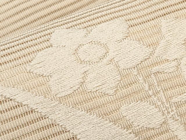 平和屋着物＊夏物　八寸名古屋帯　絽綴れ　水仙　正絹　逸品　CABJ5858tx
