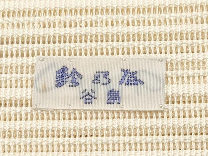 平和屋着物＊夏物　八寸名古屋帯　絽綴れ　楓　金銀糸　鈴乃屋扱い　正絹　逸品　CABJ5874tx