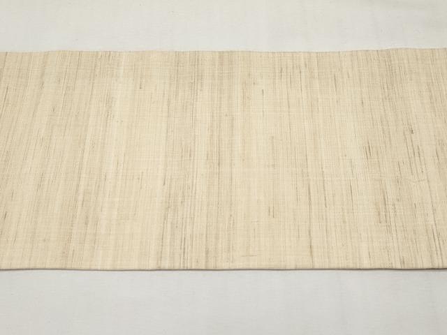 平和屋着物＊夏物　九寸名古屋帯　霞文　麻　逸品　CABJ5908tx