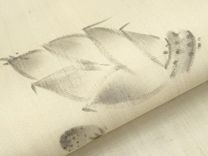 平和屋着物＊夏物　九寸名古屋帯　作家物　手描き　成り物　正絹　逸品　CABJ5917tx