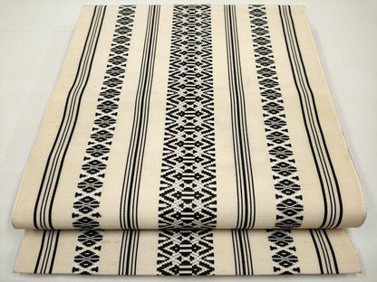 平和屋着物＊夏物　本場筑前博多織　八寸名古屋帯　紗献上　正絹　逸品　CABJ5926tx