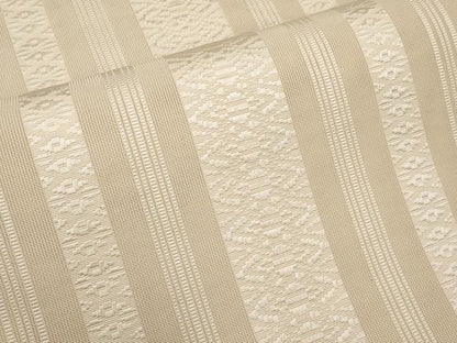平和屋着物＊夏物　本場筑前博多織　八寸名古屋帯　紗献上　正絹　逸品　CABJ5934tx