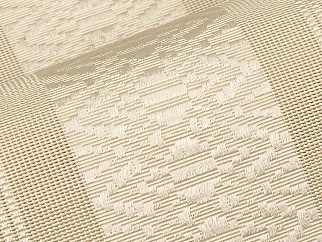 平和屋着物＊夏物　本場筑前博多織　八寸名古屋帯　紗献上　正絹　逸品　CABJ5934tx