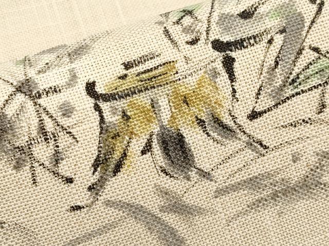 平和屋着物＊夏物　八寸名古屋帯　手描き　カッパ　河童　未使用　CABJ5937tx