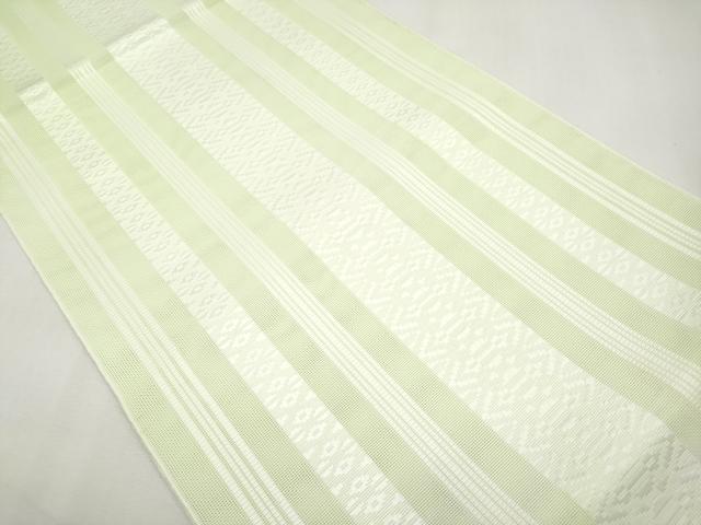 平和屋着物＊夏物　八寸名古屋帯　博多織　紗献上　未使用　CABJ5939tx