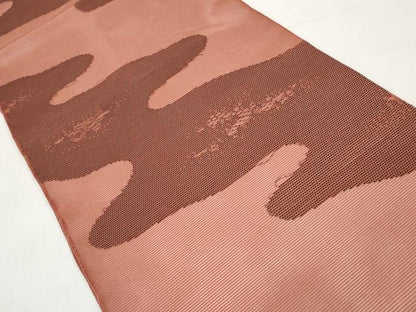 平和屋着物＊夏物　全通柄　本袋帯　霞文　正絹　逸品　CABJ5963tx