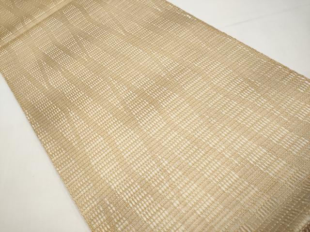 平和屋着物＊夏物　全通柄袋帯　羅　霞文　正絹　逸品　CABJ5966tx