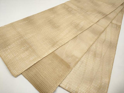 平和屋着物＊夏物　全通柄袋帯　羅　霞文　正絹　逸品　CABJ5966tx