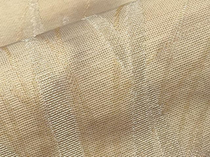 平和屋着物＊夏物　六通柄袋帯　木賊文　金銀糸　正絹　逸品　CABJ5969tx