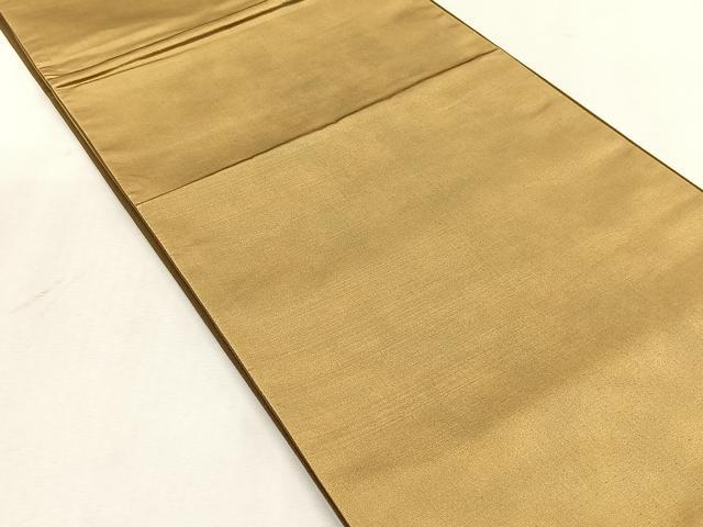 平和屋着物◎六通柄袋帯　螺鈿　霞文　ワンポイント　花蝶文　正絹　逸品　未使用　CABJ6068yk