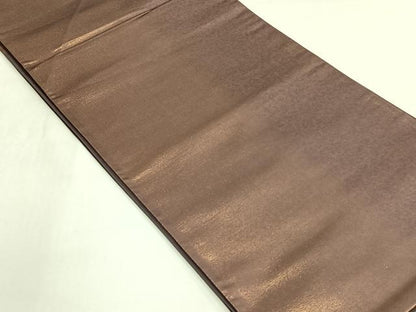 平和屋着物◎六通柄袋帯　霞文　金糸　正絹　逸品　CABJ6134yk