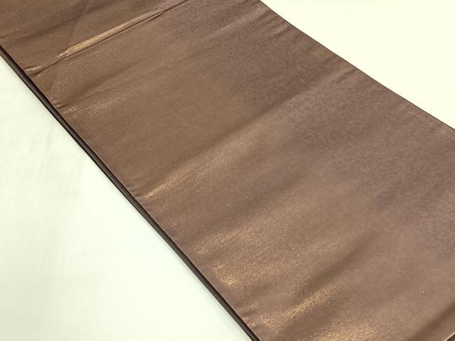 平和屋着物◎六通柄袋帯　霞文　金糸　正絹　逸品　CABJ6134yk