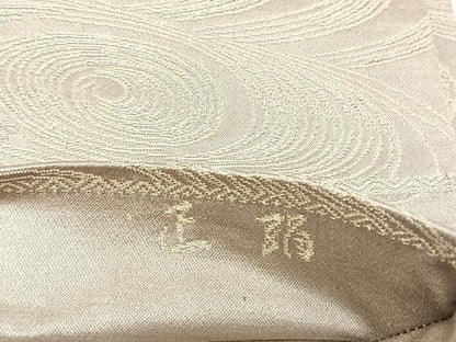 平和屋着物◎六通柄　京袋帯　飛鶴文　金銀糸　正絹　逸品　CABJ6165yk