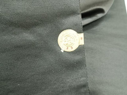 平和屋着物◎西陣　六通柄袋帯　籬花文　黒地　金糸　正絹　逸品　未使用　CABJ6166yk