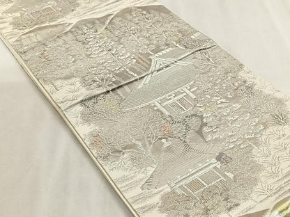 平和屋着物◎六通柄袋帯　古京錦　二重引箔　正絹　逸品　CABJ6184yk