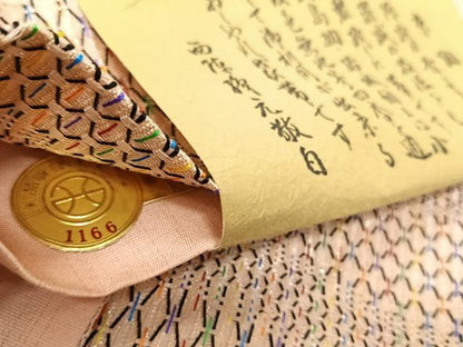平和屋着物◎西陣　全通柄袋帯　流水文　銀糸　証紙付き　正絹　逸品　未使用　CABJ6227yk
